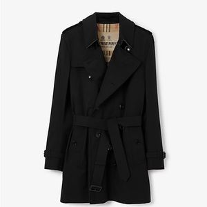 Burberry Mid Length Kensington Heritage Trench Coat